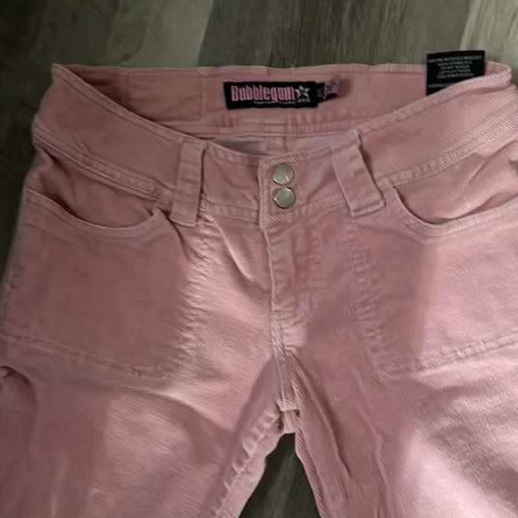 90 s corduroy j low waisted light pink pants - Picture 2 of 5